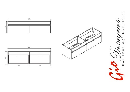 GIO Designer Bathroom Furniture
